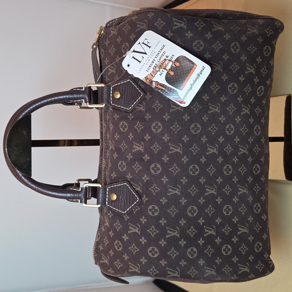 Louis Vuitton 2006 Speedy 30 Mini Lin Collection, Archived No Longer Produced